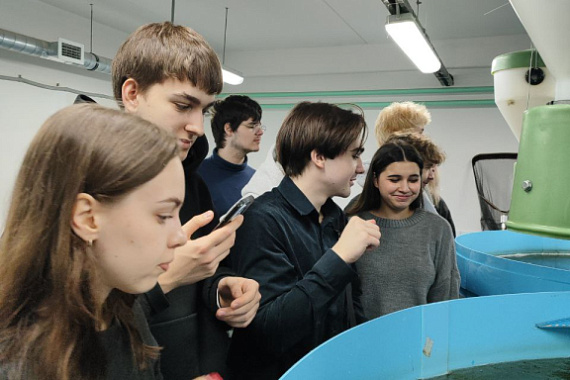 Гимназисты погрузились в&nbsp;&laquo;Подводные тайны&raquo; на кафедре биологии и биоресурсов МАУ